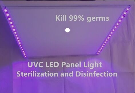 1W 225 نانومتر UVC پیکاپ 233.8 نانومتر قدرت نوری LED 2-3 میلی‌وات 6-8 ولت 150 میلی‌آمپر SMD 3.8 میلی‌متر دیود LED UV-C لنز گنبدی 60 درجه