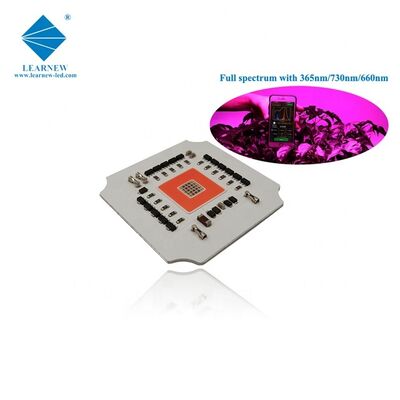 100w 7070 مقاومت حرارتی پایین COB LED رشد برای روشنایی رشد گیاهان