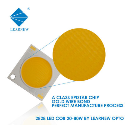 سوپر آلومینیوم 2828 فلیپ چیپ Cob LED 30w 50w 100w Chip LED با قدرت بالا برای سازگاری رنگ