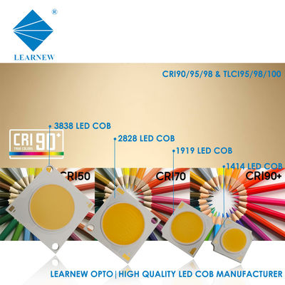 CRI بالا 1414 2828 3838 4046 6500k 36v Cob LED چیپس آلومینیوم مس زیربنای برای چگالی بالا