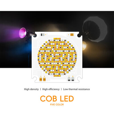 تراشه LED COB با توان بالا 1050 وات 5555 RGBCW با راندمان 100-110LM/W و 3 سال گارانتی برای نورپردازی عکاسی حرفه ای