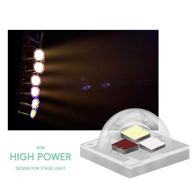 ماژول تراشه LED RGBW با عملکرد هزینه 350 میلی آمپر 4 وات 3535 SMD LED با زاویه دید 120 درجه برای نورپردازی صحنه و منظره