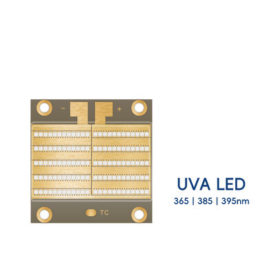 پرینتر آفست پرینتر 3D بازار درمان شدت بالا 365nm 385nm 395nm سفارشی 300w 3535 سری UVA LED COB تراشه