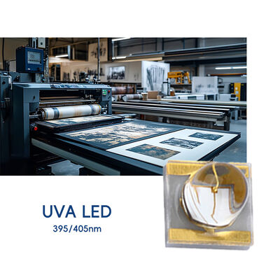 3W UVA UV LED Chip SMD 3535 365nm 385nm 395nm 1050-1500mW قدرت بالا UV LED برای UV درمان 3D پرینتر OEM ODM نمونه رایگان